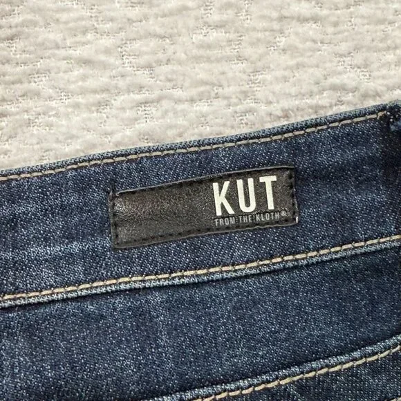 KUT From The Kloth Women's Stevie Straight Leg, Blue size 14 - Picture 9 of 11